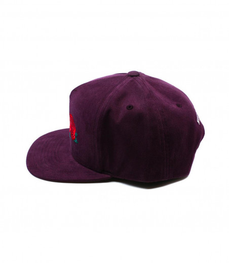 Huf Snapback bordeaux Huf Rosen